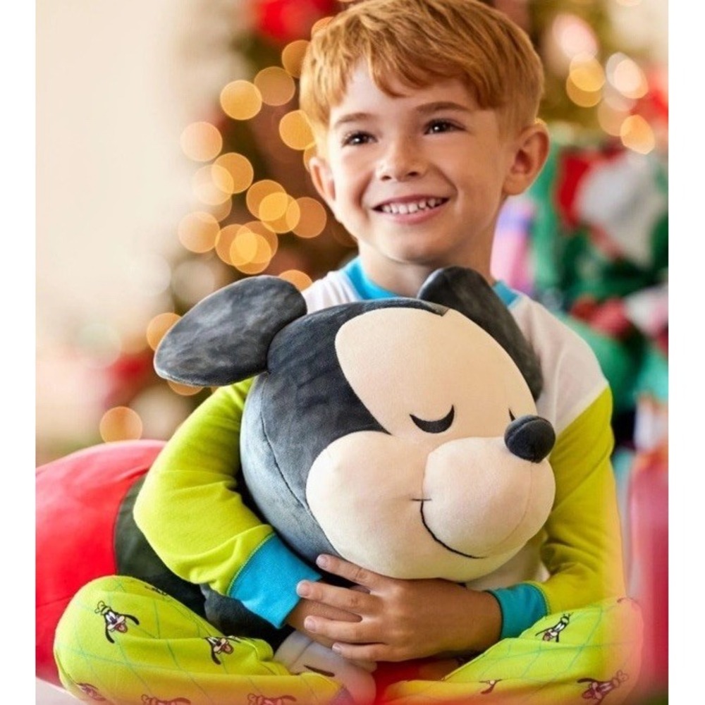 New Mickey Mouse Cuddleez Plush‎ Toy 24" Disney Parks Cuddly Companion